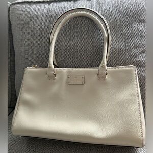 White Kate Spade Tote Bag